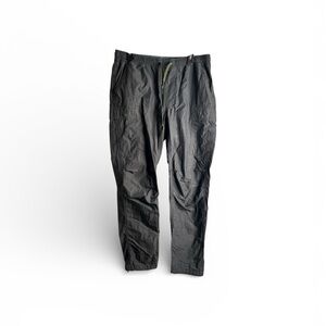 Relwen Men’s XL Drawstring Cargo Pants Gray See Pics For Paint Splatter 6311